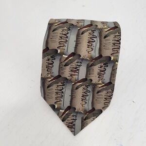 Jerry Garcia Plant Person Collection Fourteen Abstract Necktie 56x3.75 Y2K Retro
